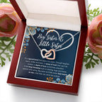 TO MY SISTER BOND INTERLOCKING NECKLACE GIFT SET